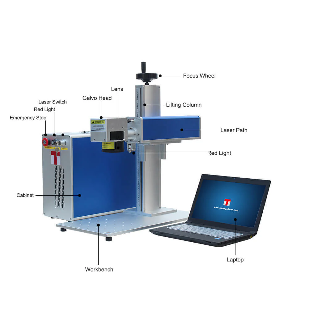 لیزر حکاکی 30 وات ماشین لینک 2
